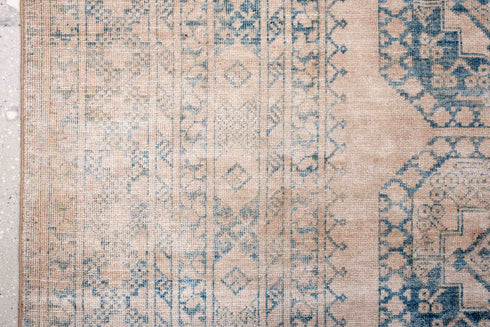 Antique Afghan Area Rug (9' x 11')